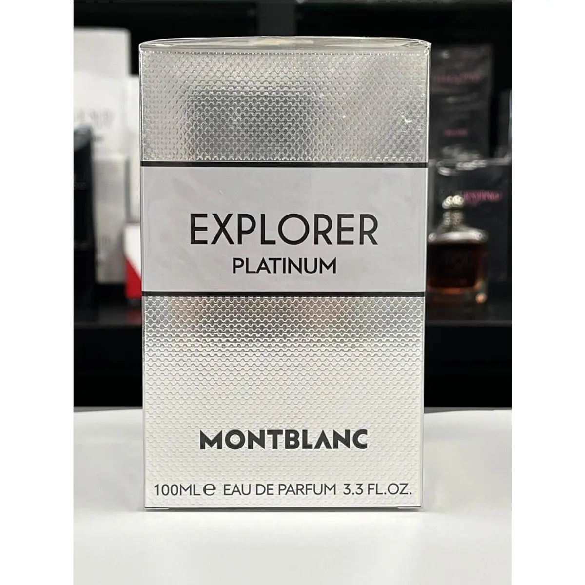 Montblanc Mont Blanc Explorer Platinum Eau de Parfum For Men 3.3 Fl. Oz. / 100ml