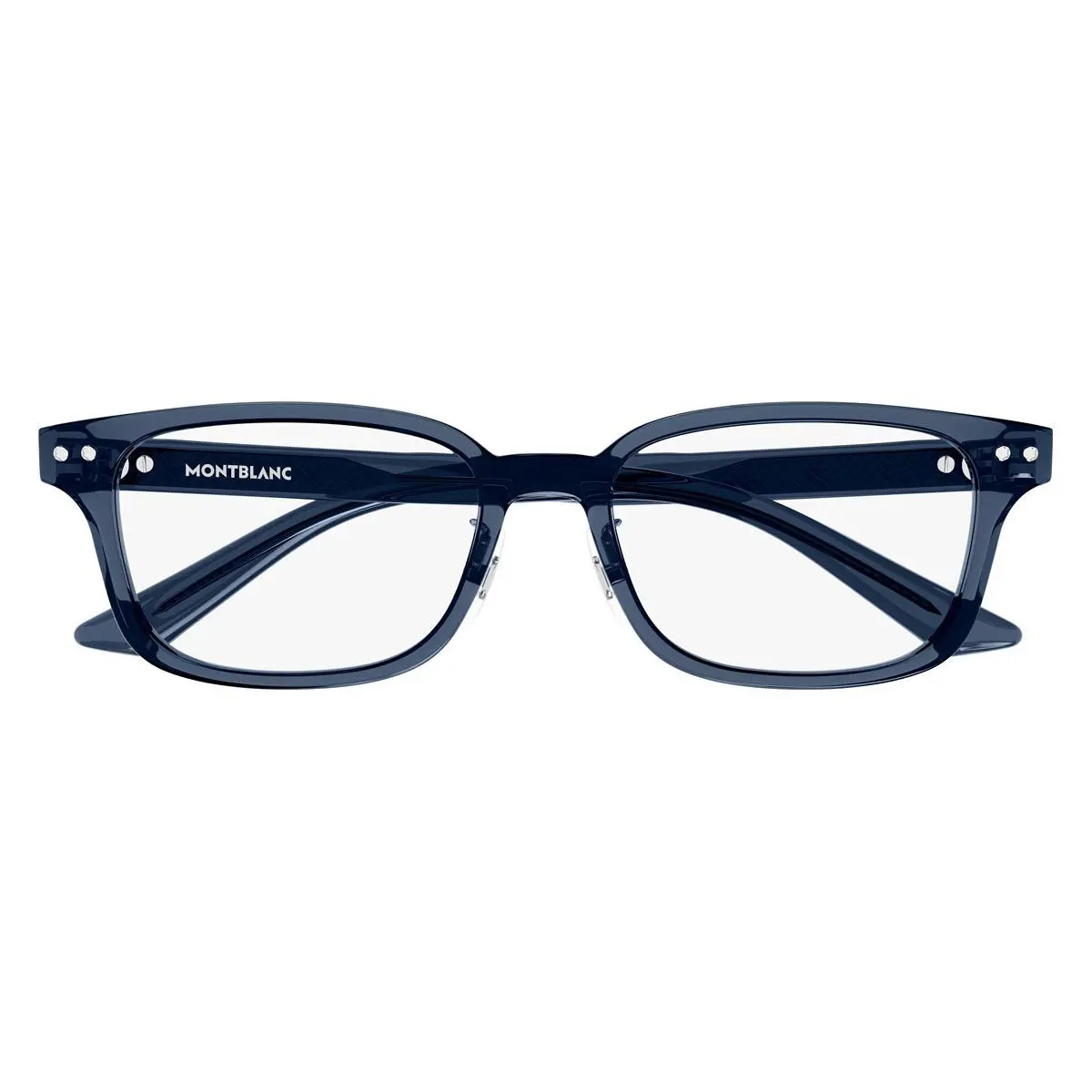 Montblanc MB0379OJ Eyeglasses Male Blue 53mm
