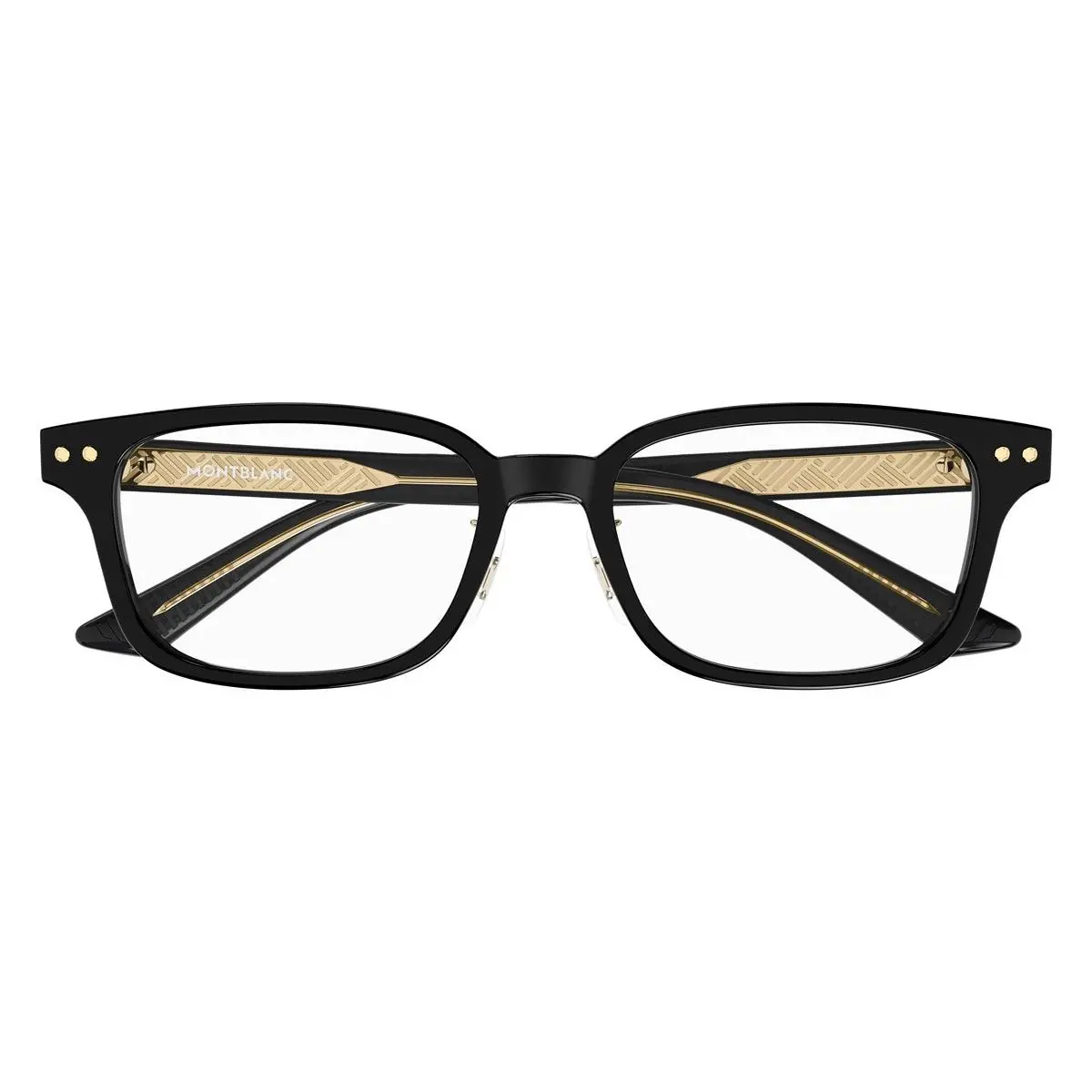 Montblanc MB0379OJ Eyeglasses Male Black 53mm