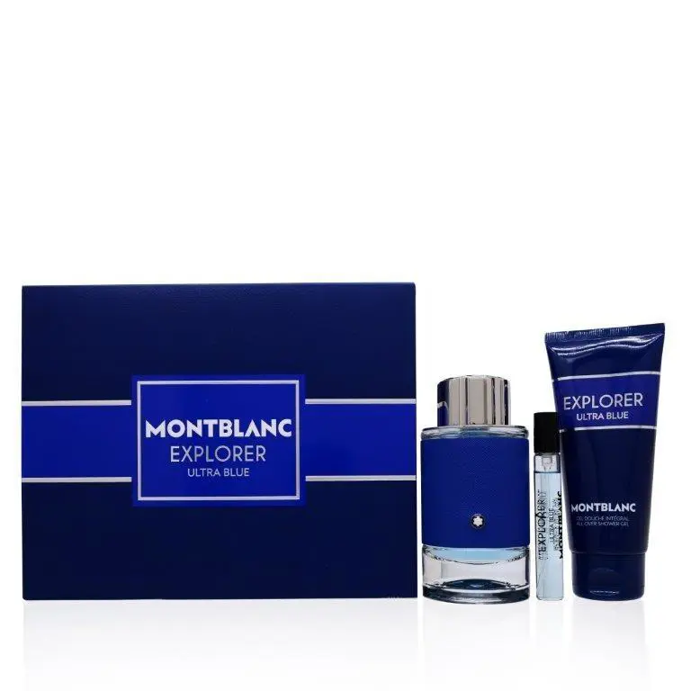 Montblanc Explorer Ultra Blue Mont Blanc Set For Men