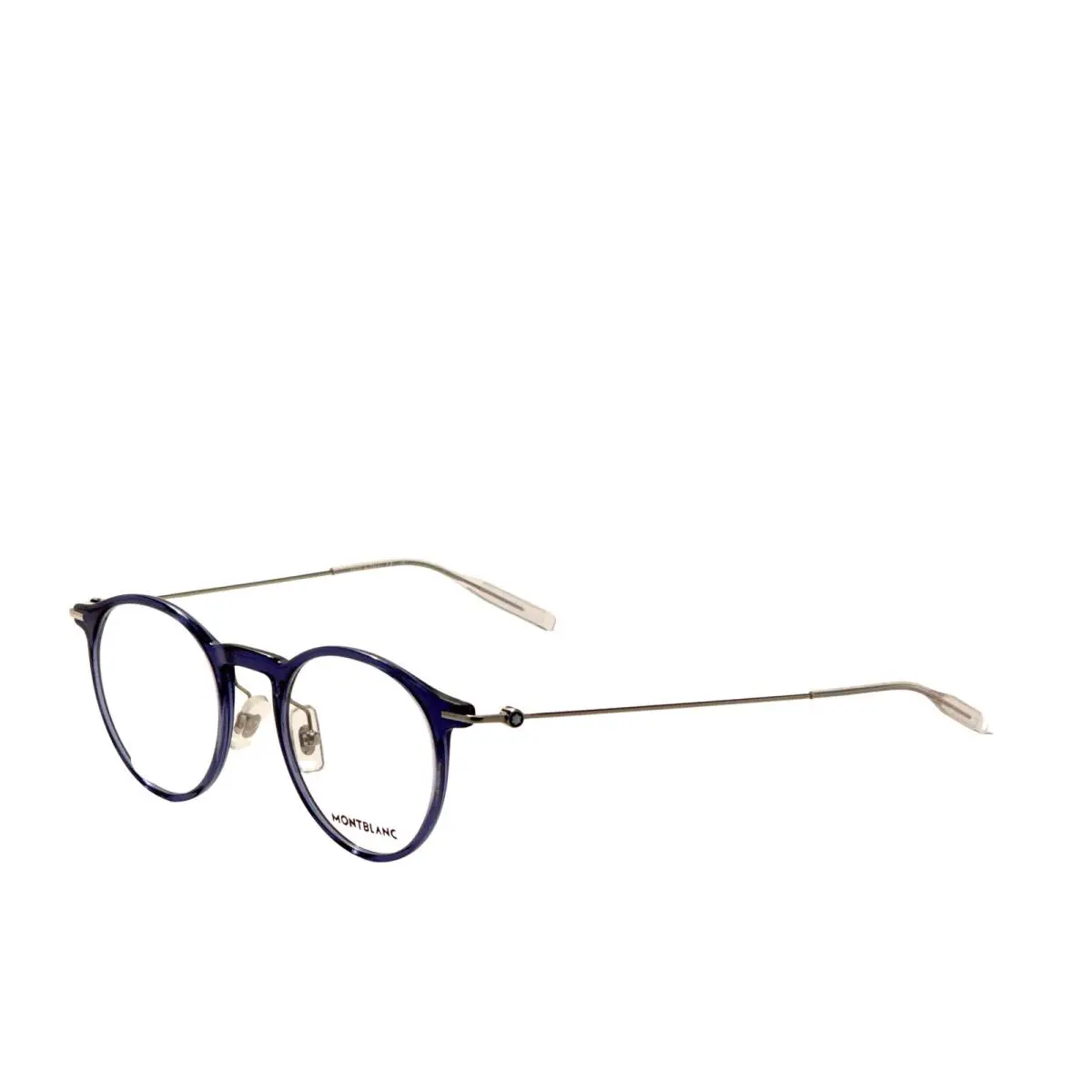 Men`s 48 mm Blue Eyeglasses MB0099O-004-48 by Montblanc