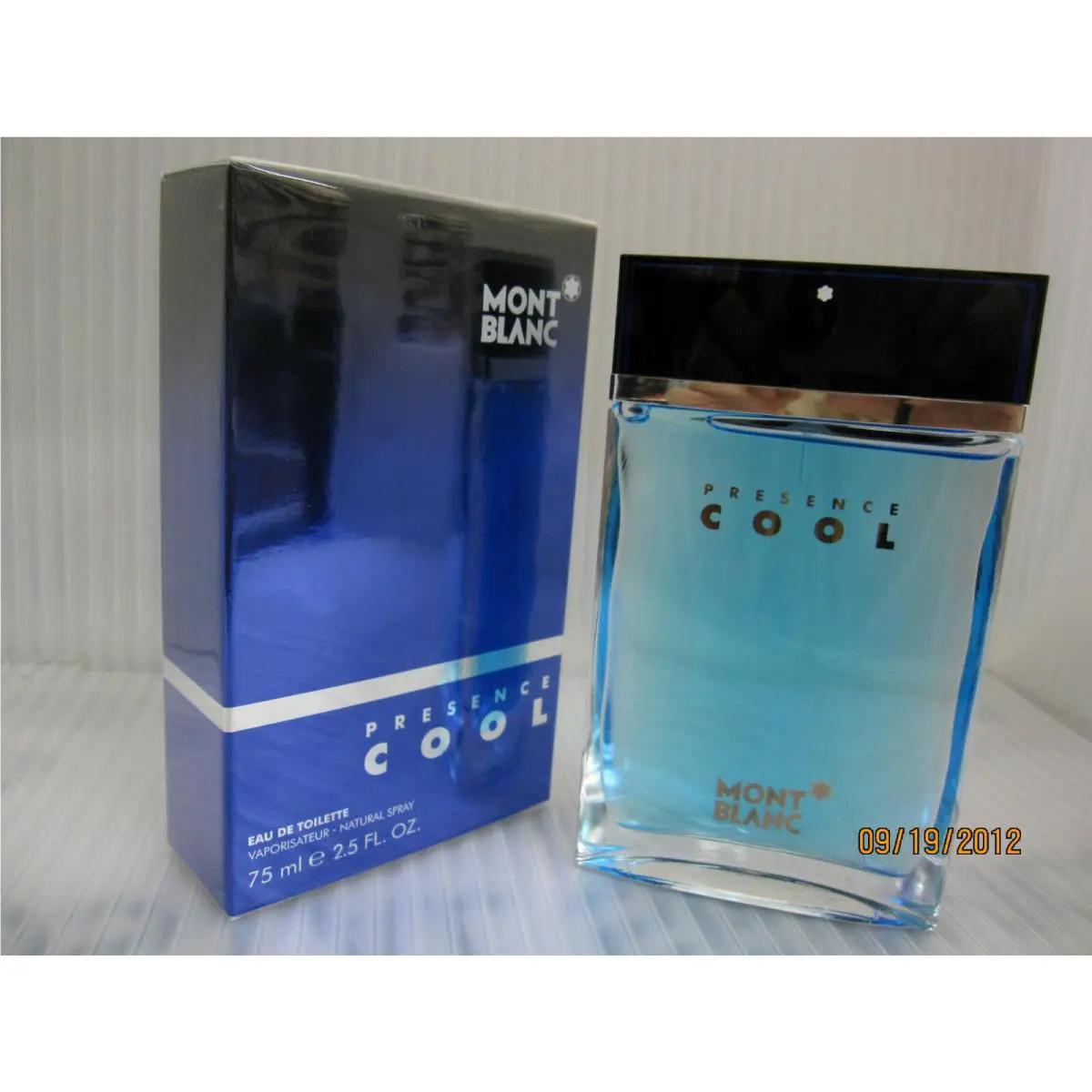 Presence Cool by Montblanc 2.5 FL oz / 75 ML Eau De Toilette Spray Box