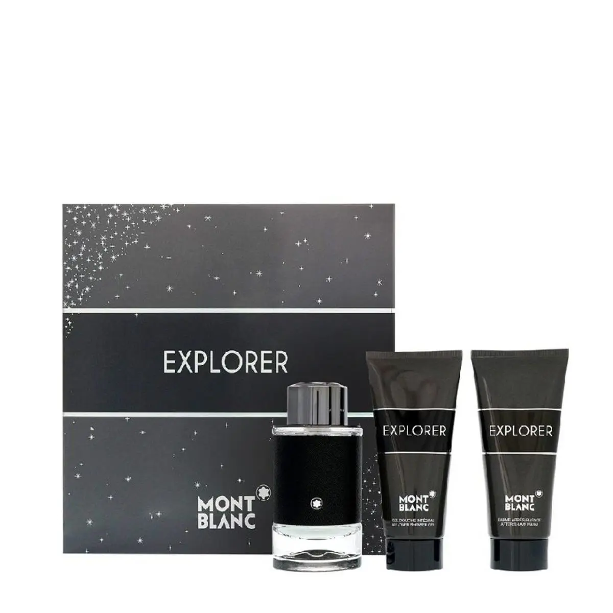 Montblanc Mont Blanc Explorer 3PC Gift Set - 3.4OZ Edp + Aftershavebalm 3.4 OZ + 3.4OZ S.g