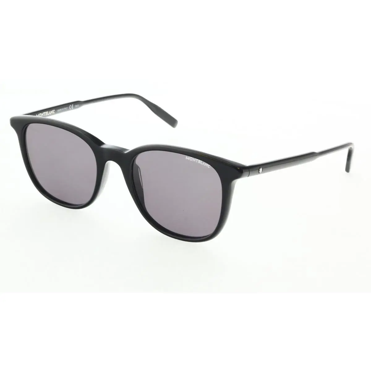 Montblanc MB0006S-001 Black Rectangle Sunglasses