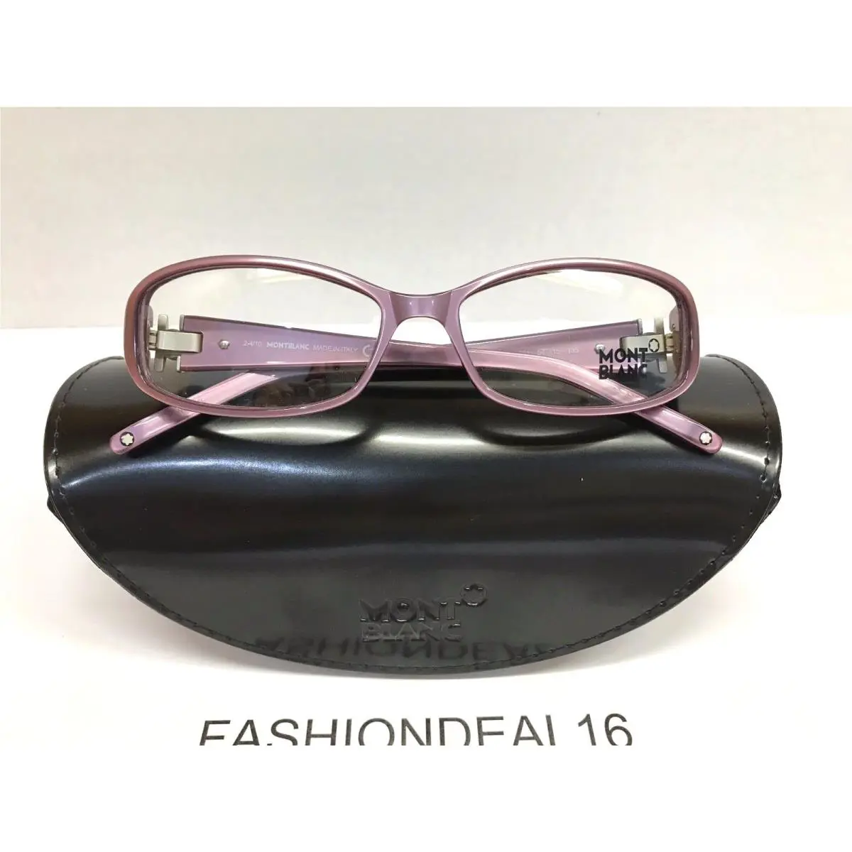 Montblanc MB 343 Purple Pearl MB343 081 54-15-135 RX Eyeglasses