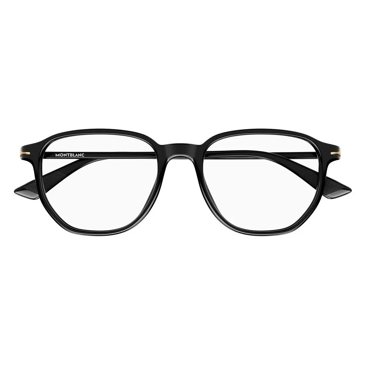 Montblanc Demo Square Men`s Eyeglasses MB0366O 001 51 MB0366O 001 51