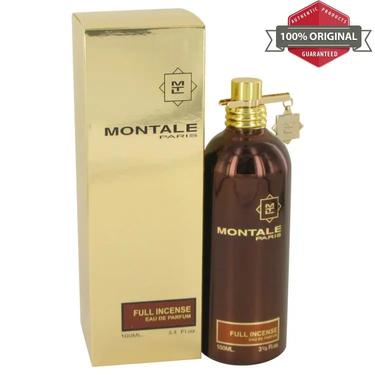 Full Incense Perfume 3.4 oz Edp Spray Unisex For Women  by Montale
