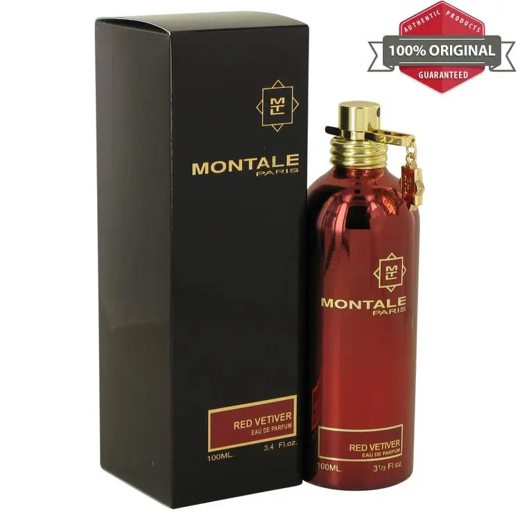 Montale Red Vetiver Cologne 3.4 oz Edp Spray For Men by Montale