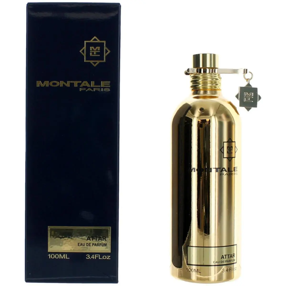 Montale Unisex Edp Spray Attar Oud Sandalwood Bulgarian Rose Notes 3.4 oz