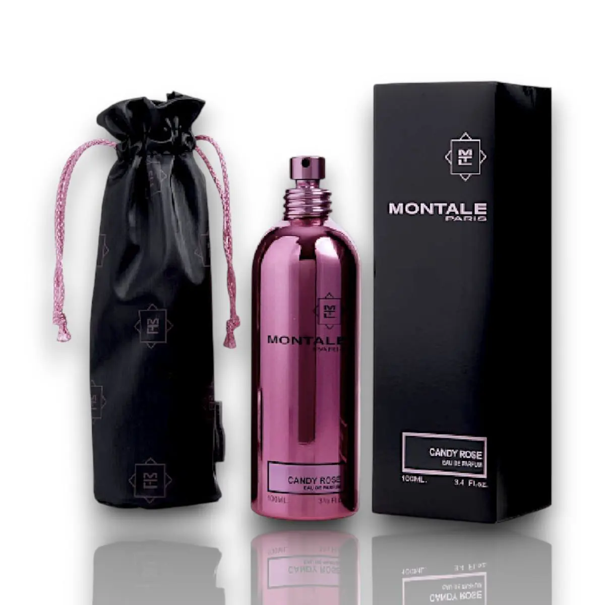 Montale Candy Rose For Women Eau De Parfum Spray 3.3 3.4 Oz Boxed Lot 203019