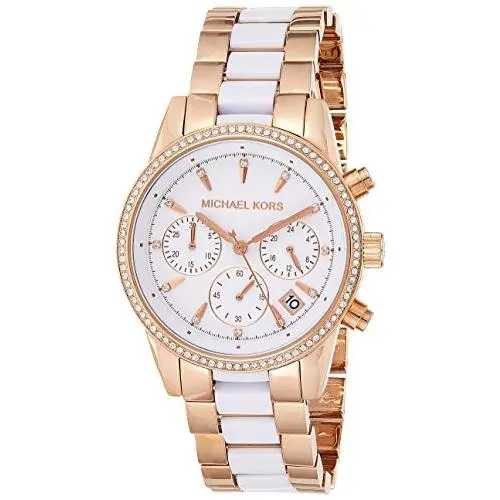 Women`s Ritz Rose Gold-tone Watch MK6324 by Michael Kors