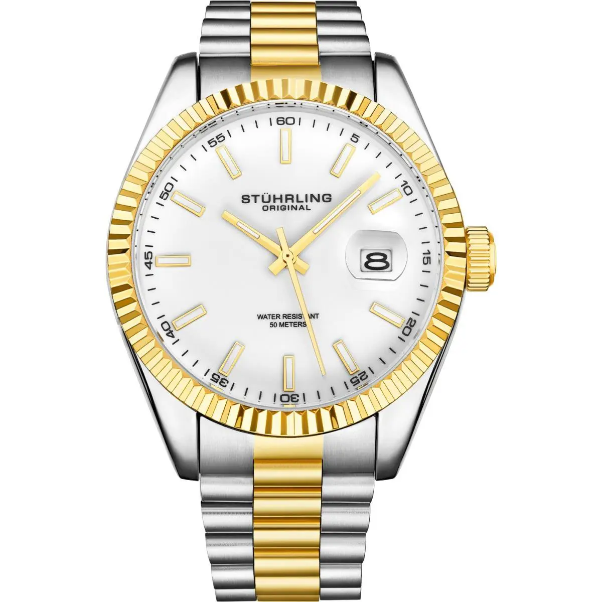 Stuhrling Lineage 3935 42mm Classic 9 mm Thin Profile Miyota Quartz Watch