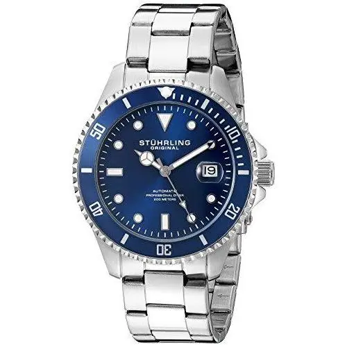 Stuhrling 792 02 Regatta 792 Aquadiver Automatic Mens Watch