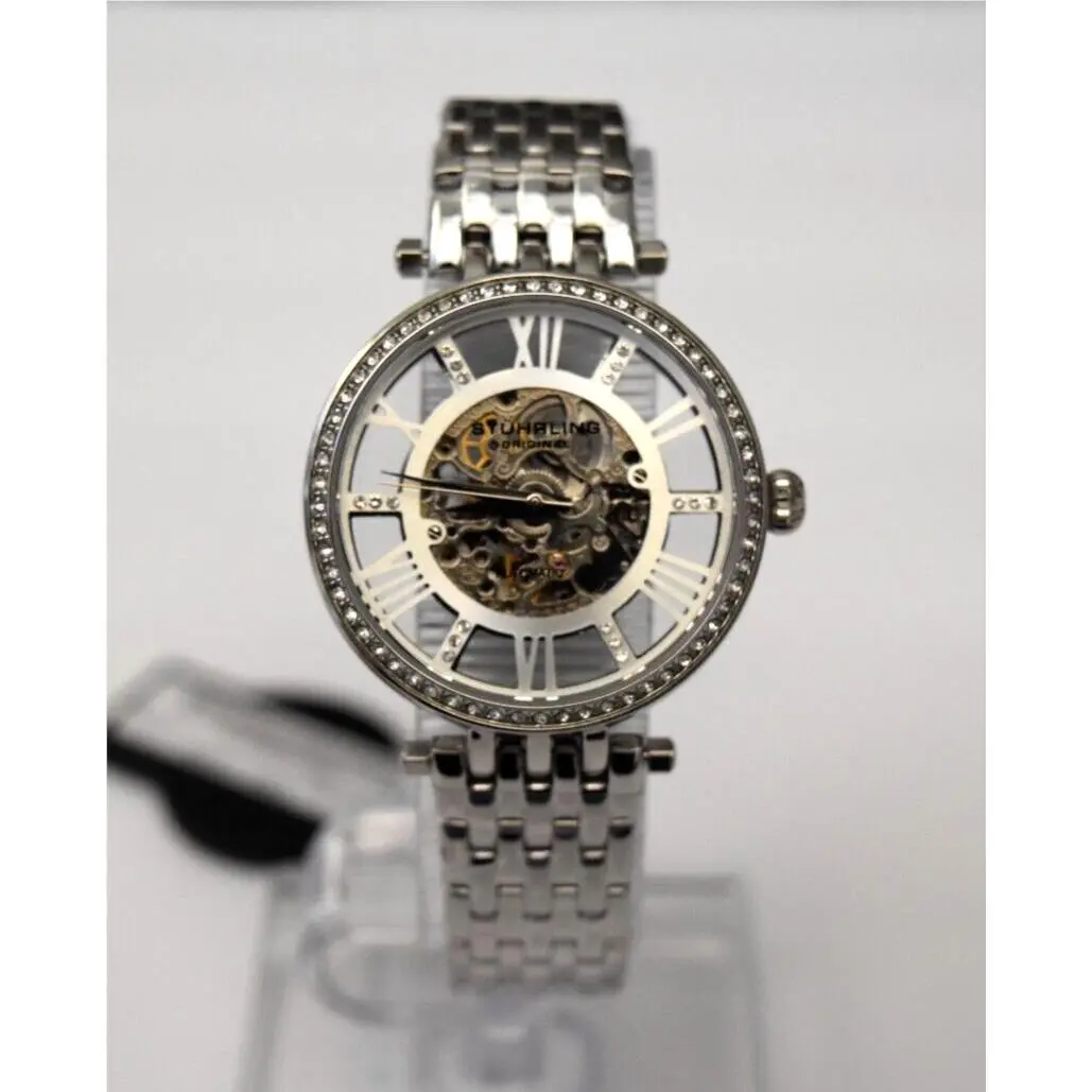 Stuhrling Stainless Steel Automatic See Thru 724.01 Watch
