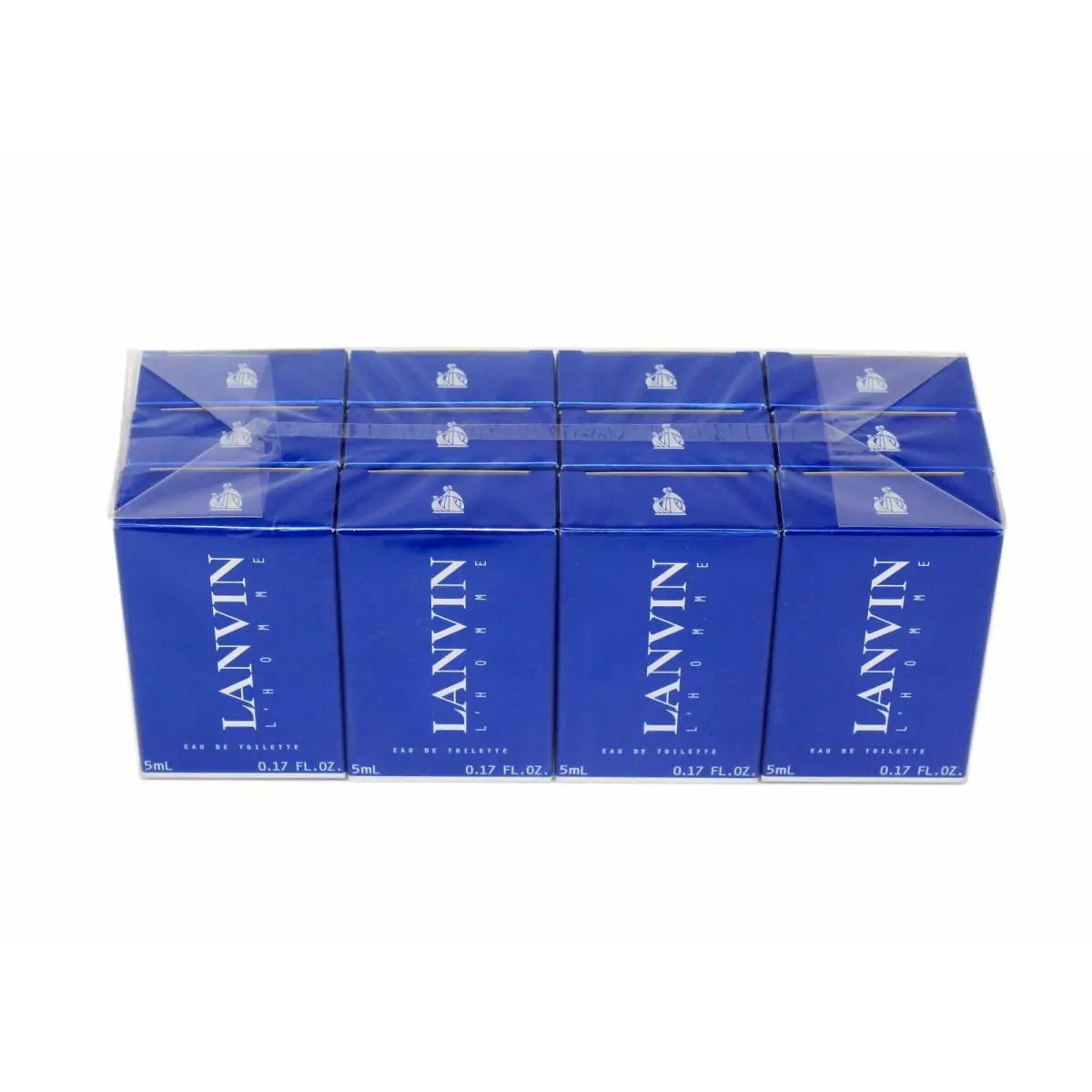 L`homme Eau DE Toilette Splash 12x5 Ml. Miniature Pack OF 12 by Lanvin