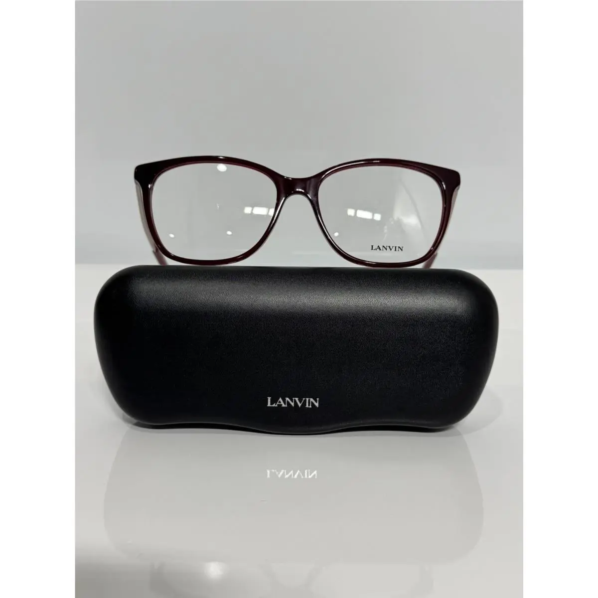 Lanvin VLN763 Col. 099N Burgundy Woman Acetate Eyeglasses 53mm