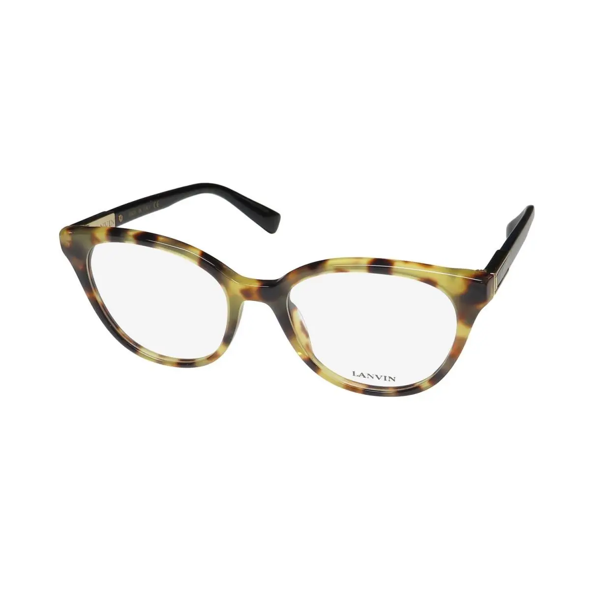 VLN709 Glasses Cat Eye Womens Plastic Italy 0777 Brown Full-rim by Lanvin
