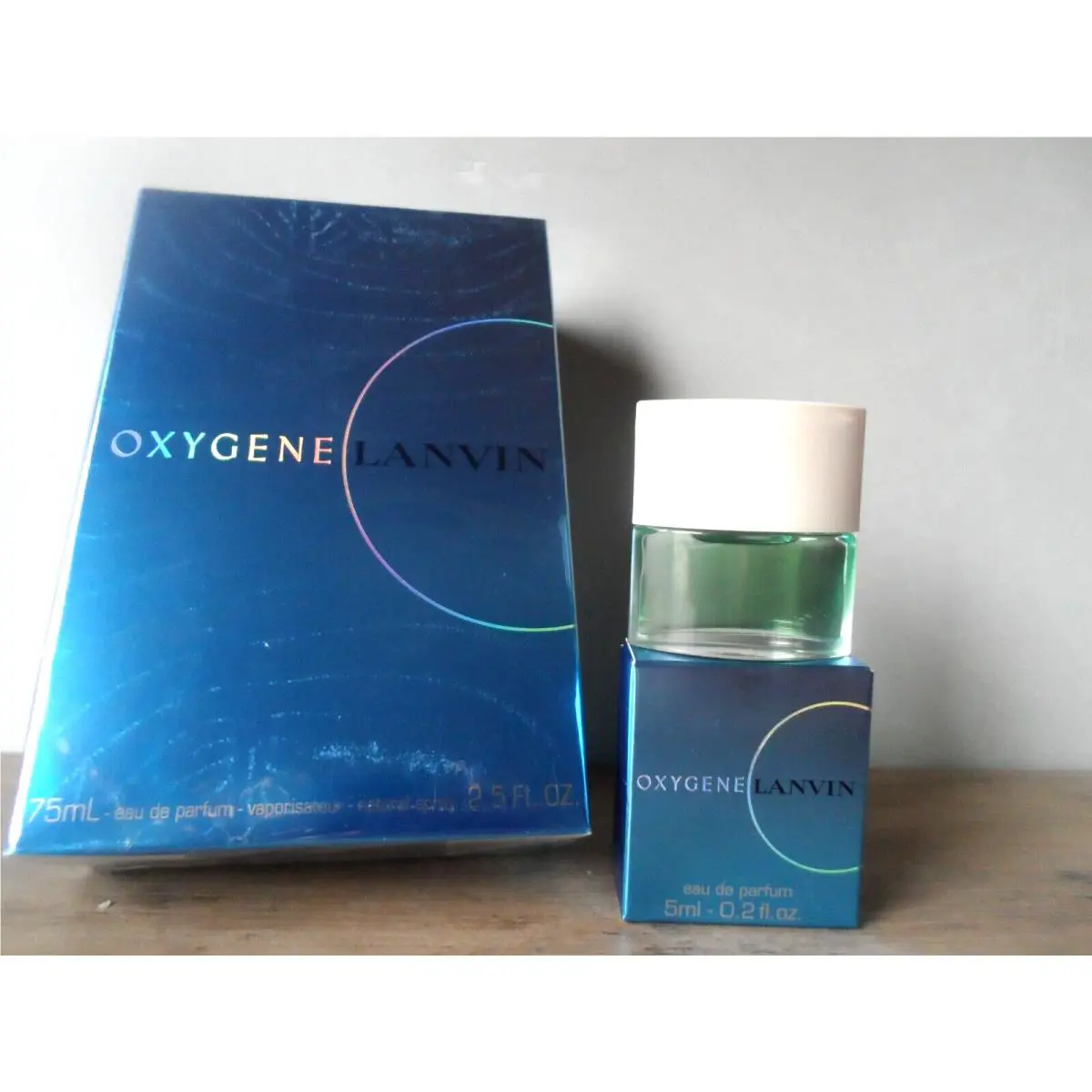 Oxygene Lanvin Spray 2.5 oz / 75 ml + 5 ml Edp Miniature