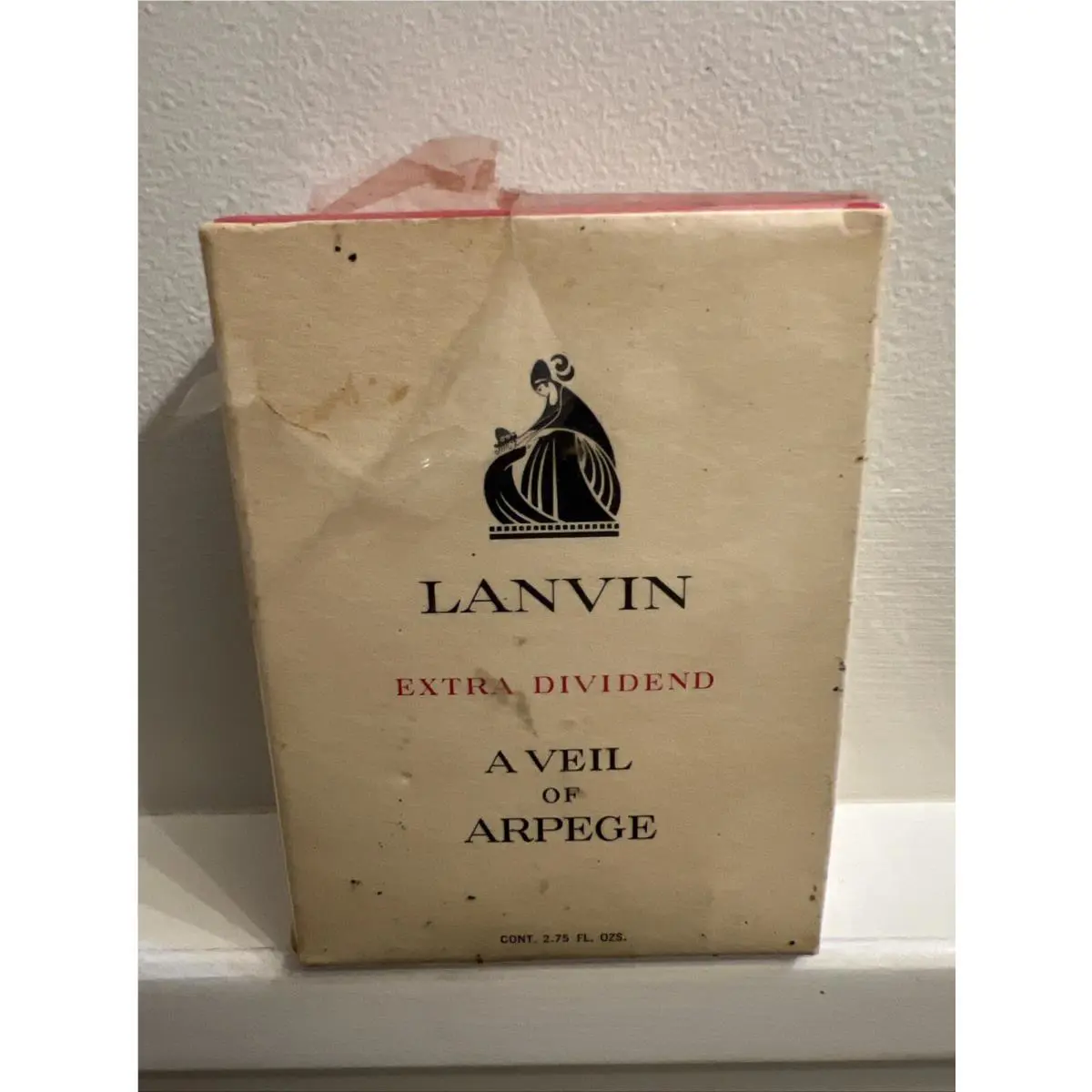 First Presentation Formula Lanvin A Veil of Arpege Extra Dividend 2.75 Fl