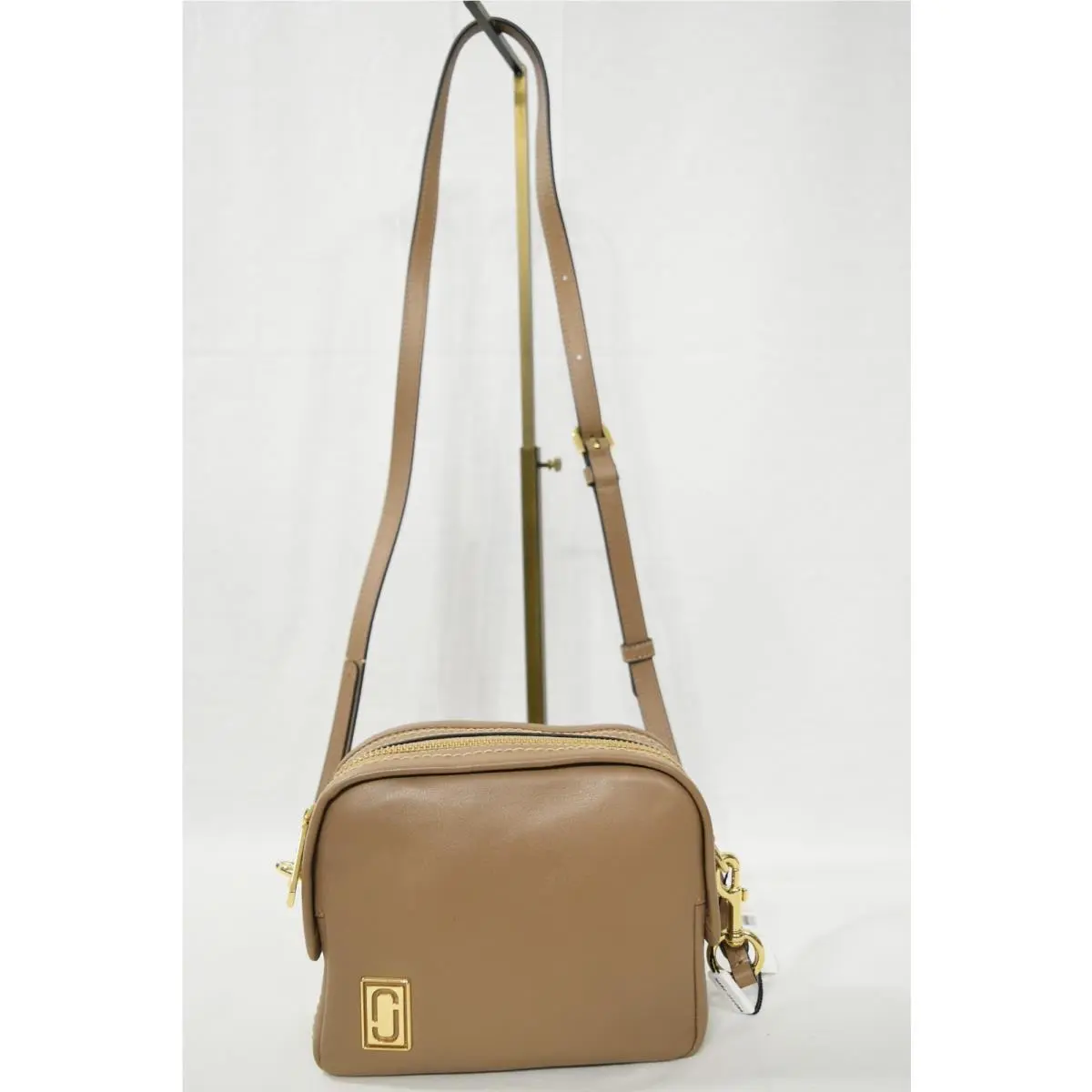 Marc By  M0013620 The Mini Squeeze Leather Shoulder/crossbody Bag Gazelle by Marc Jacobs