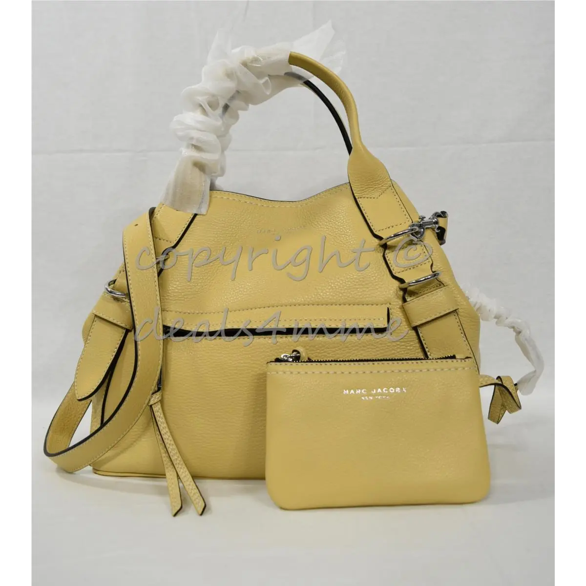 Marc By Marc Jacobs M0012006 The Anchor Leather Satchel / Shoulder Bag in Sahara
