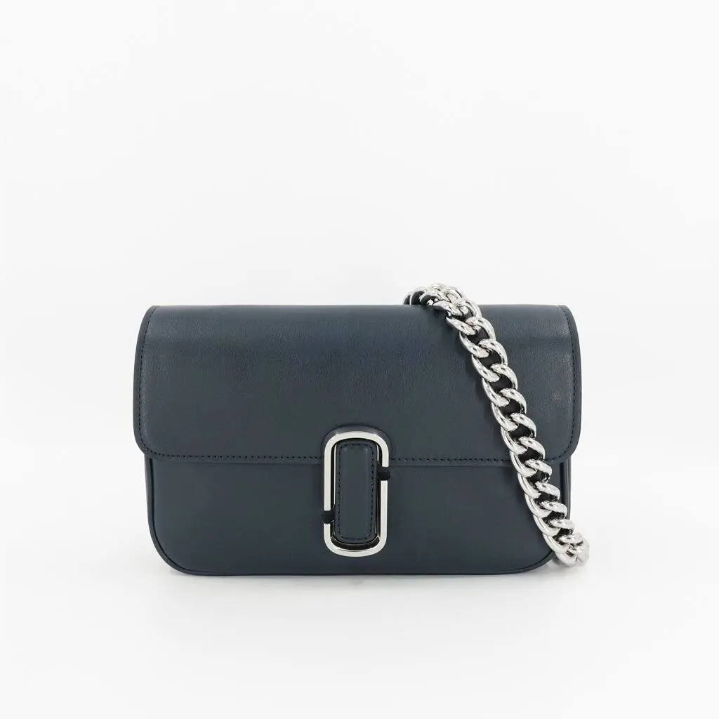 Marc Jacobs Women`s The J Marc Crossbody Shoulder Bag Blue Sea OS