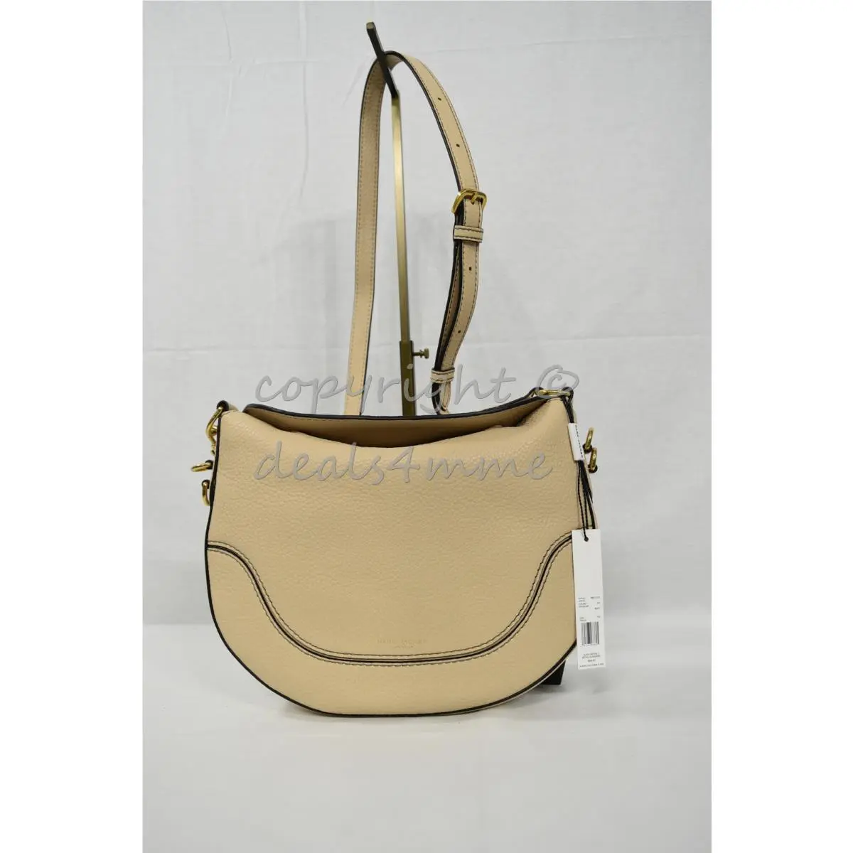 Marc By Marc Jacobs M0012132 Small Drifter Leather Shoulder/ctossbody Bag Buff