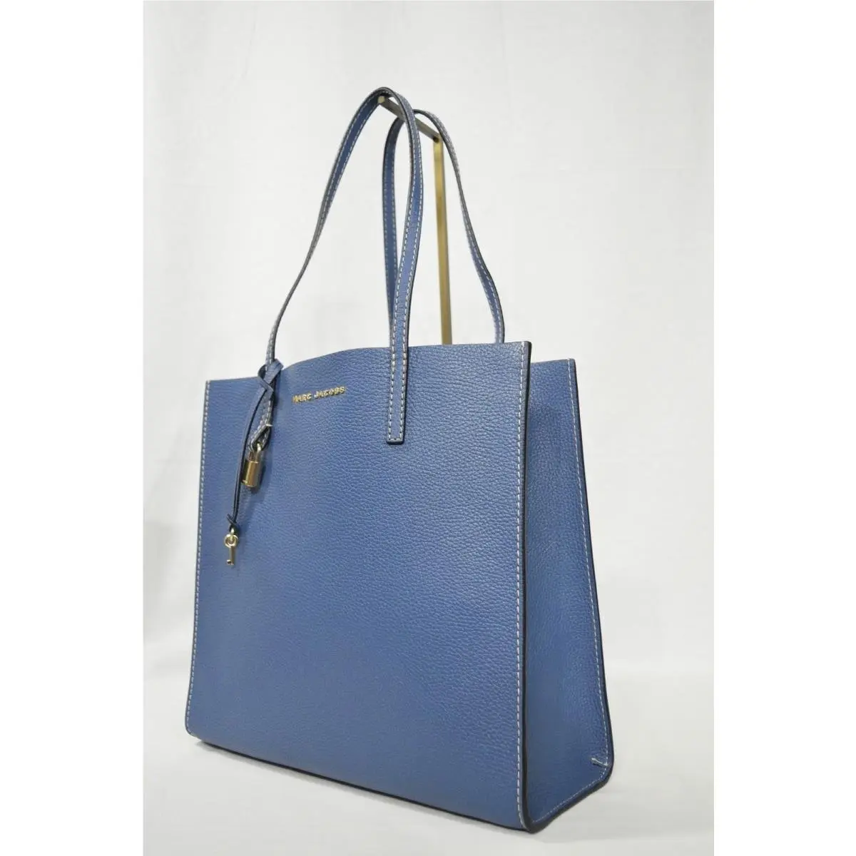 Marc By Marc Jacobs M0012669 The Grind East/west Leather Shopper Tote in Blue