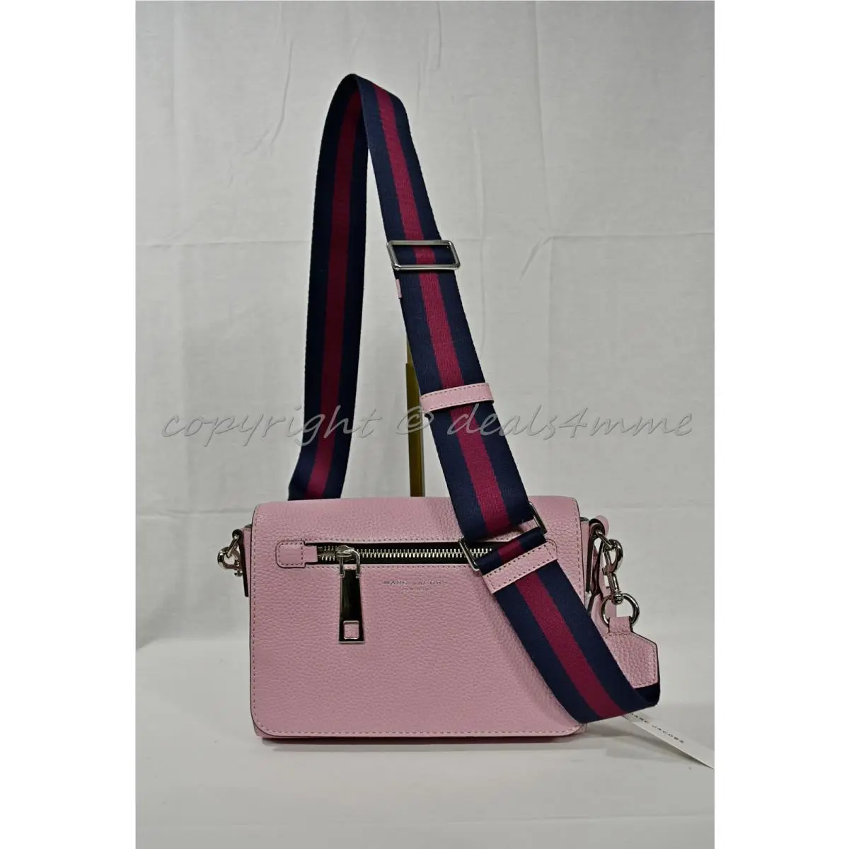 Marc By Marc Jacobs M0008278 Small Gotham City Shoulder/crossbody Bag Pink Fleur