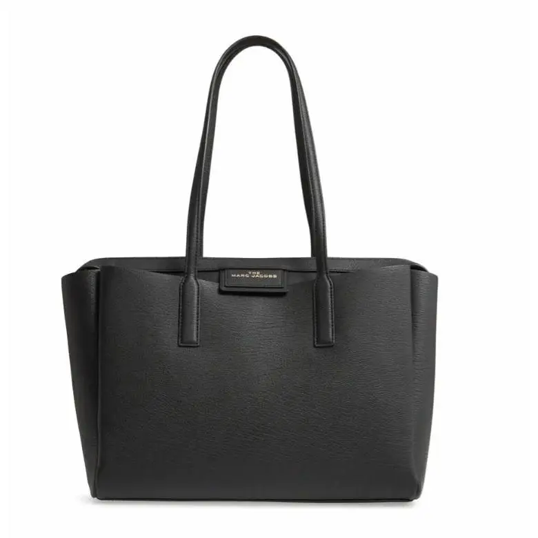 Marc Jacobs The Protege Large Leather Tote Color: Black /gold Hdwr Dust Bag