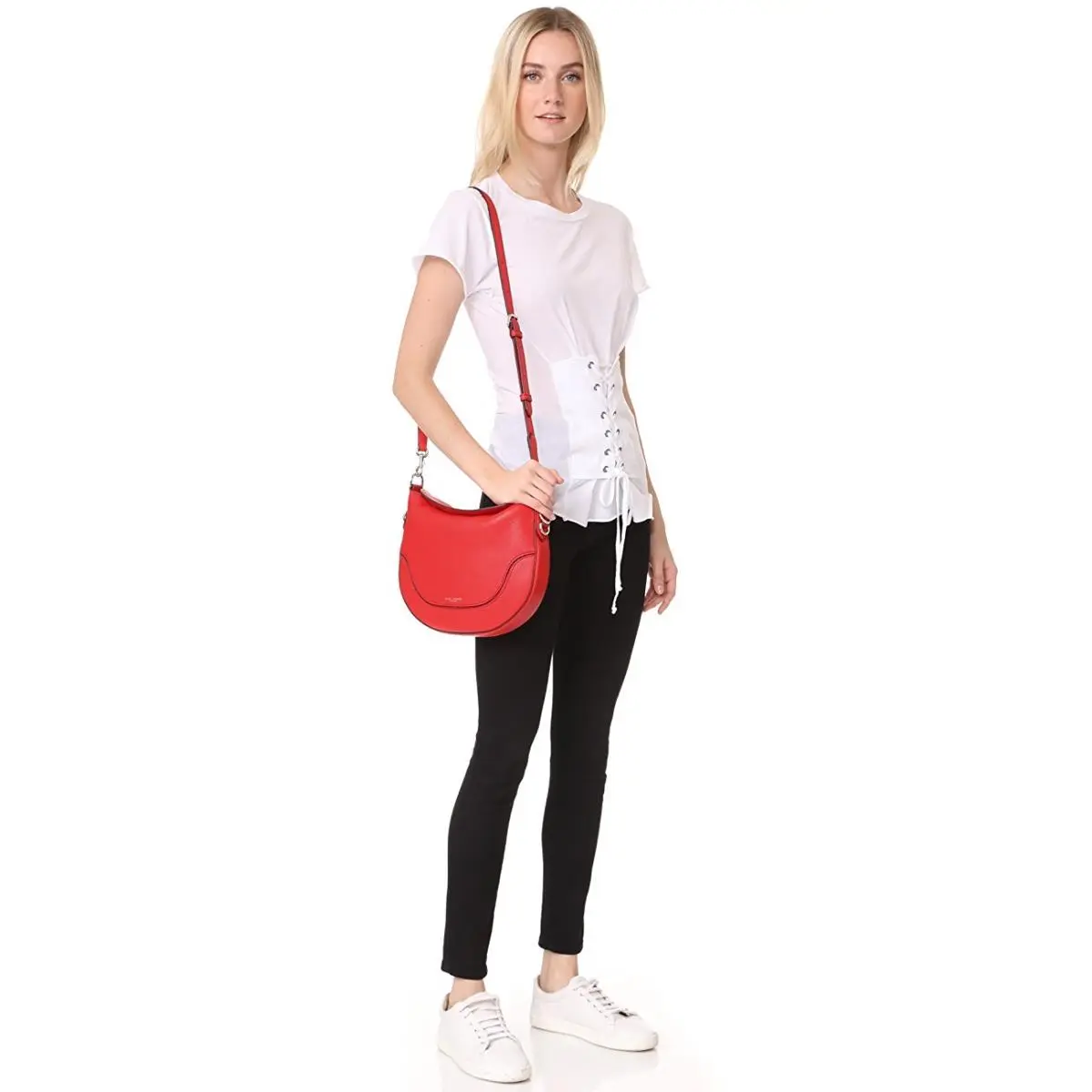 Marc By Marc Jacobs M0012132 Small Drifter Leather Shoulder/ctossbody Bag Lava