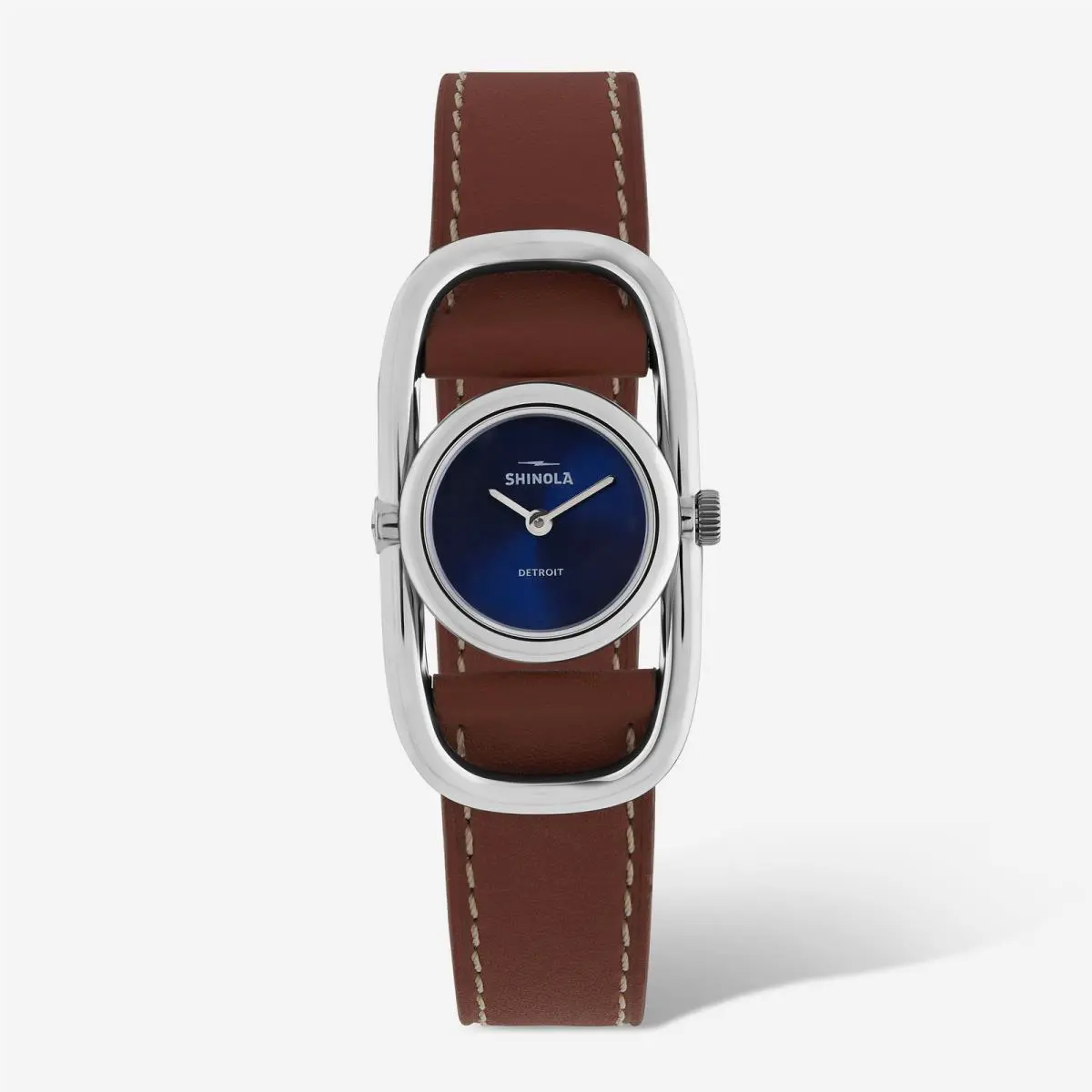 Detroit Women`s The Bike Lock S0120242280 Blue Dial Watch 20mm by Shinola