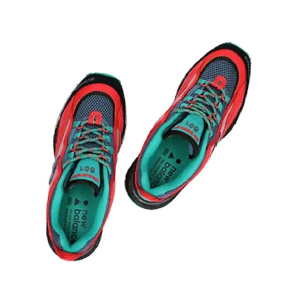 New Balance shoes - New Balance 801 - Black/Mint/Pink 2