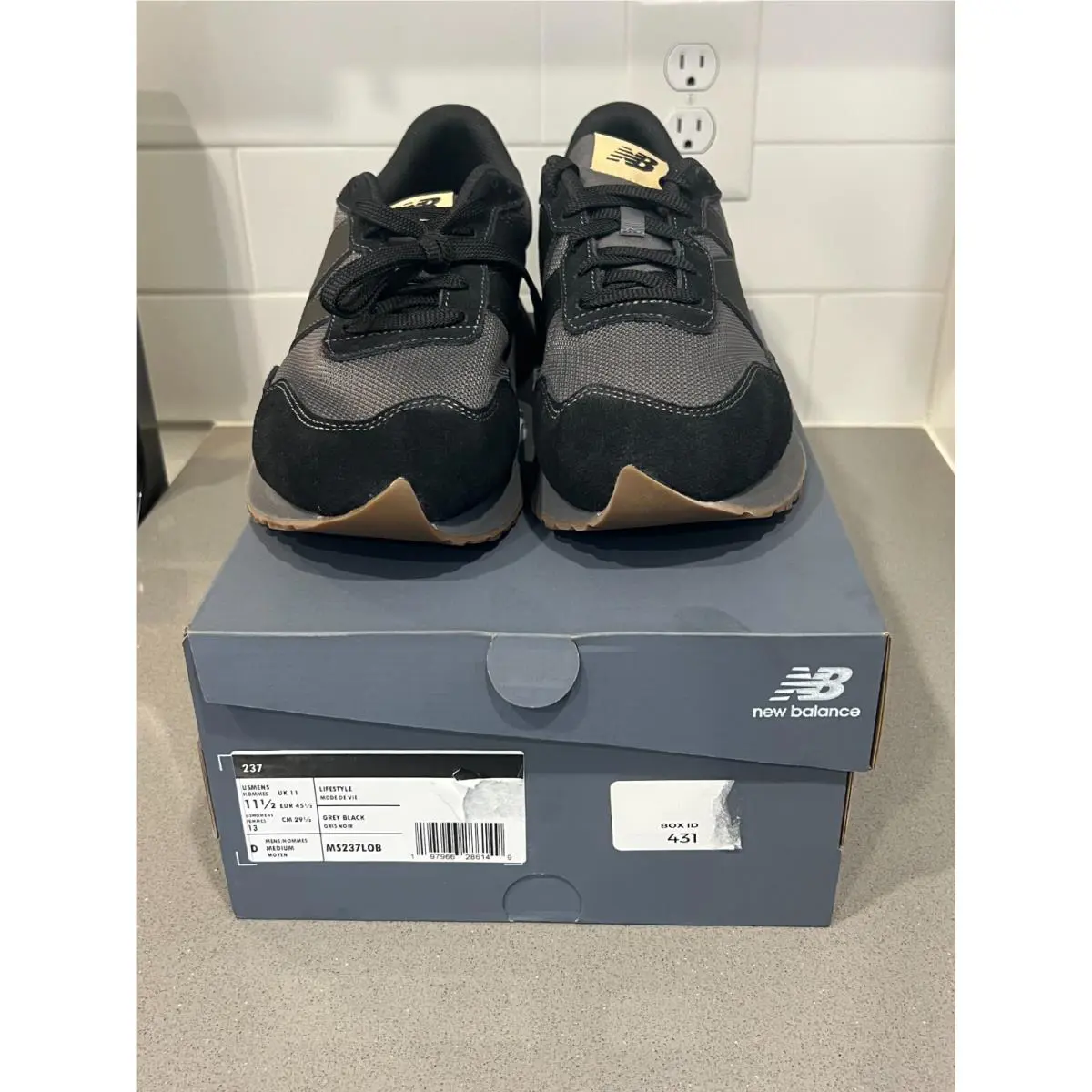 New Balance shoes - New Balance 237 - ms237lob - Gray 6