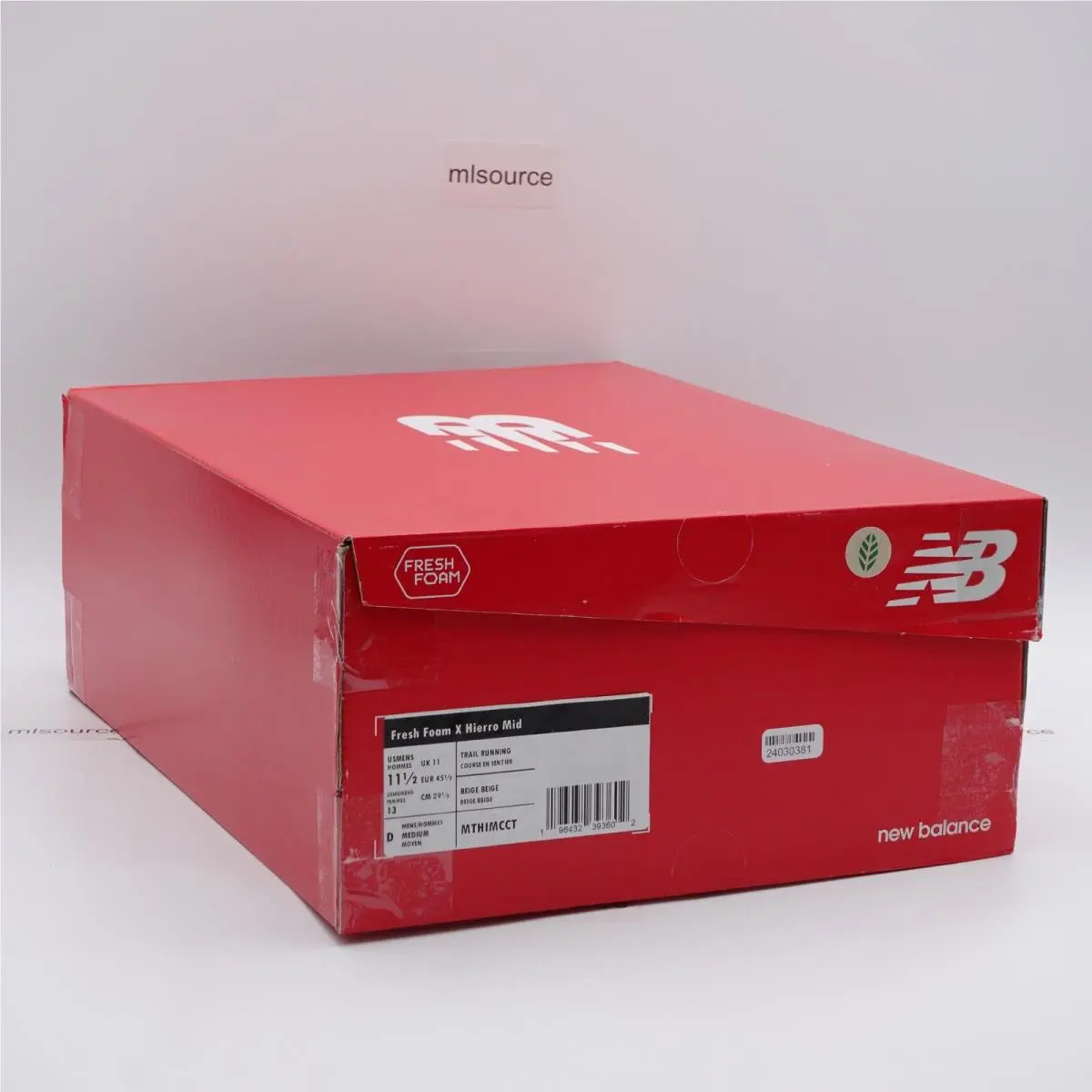 New Balance shoes - New Balance Fresh Foam Hierro - MTHIMCCT - Beige 41