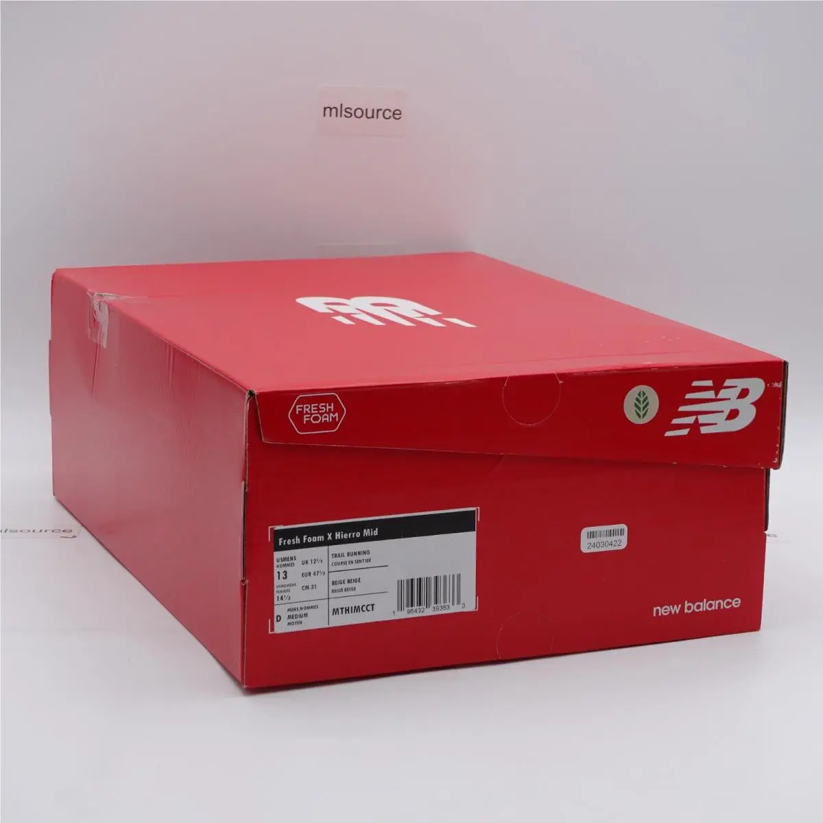 New Balance shoes - New Balance Fresh Foam Hierro - MTHIMCCT - Beige 43