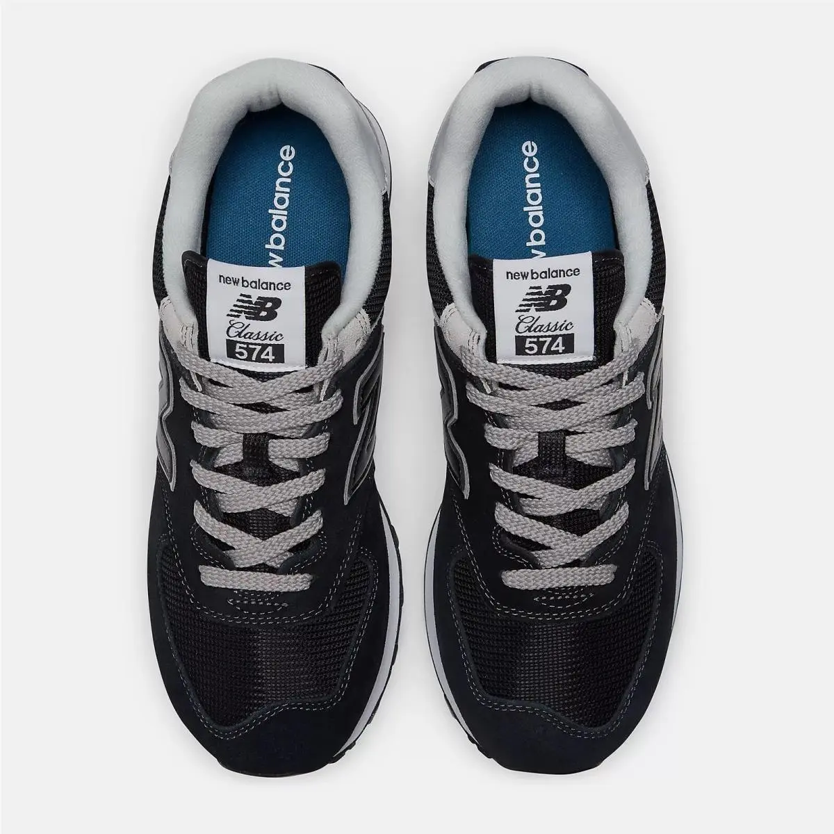 New Balance shoes - New Balance 574 - Black/White 9