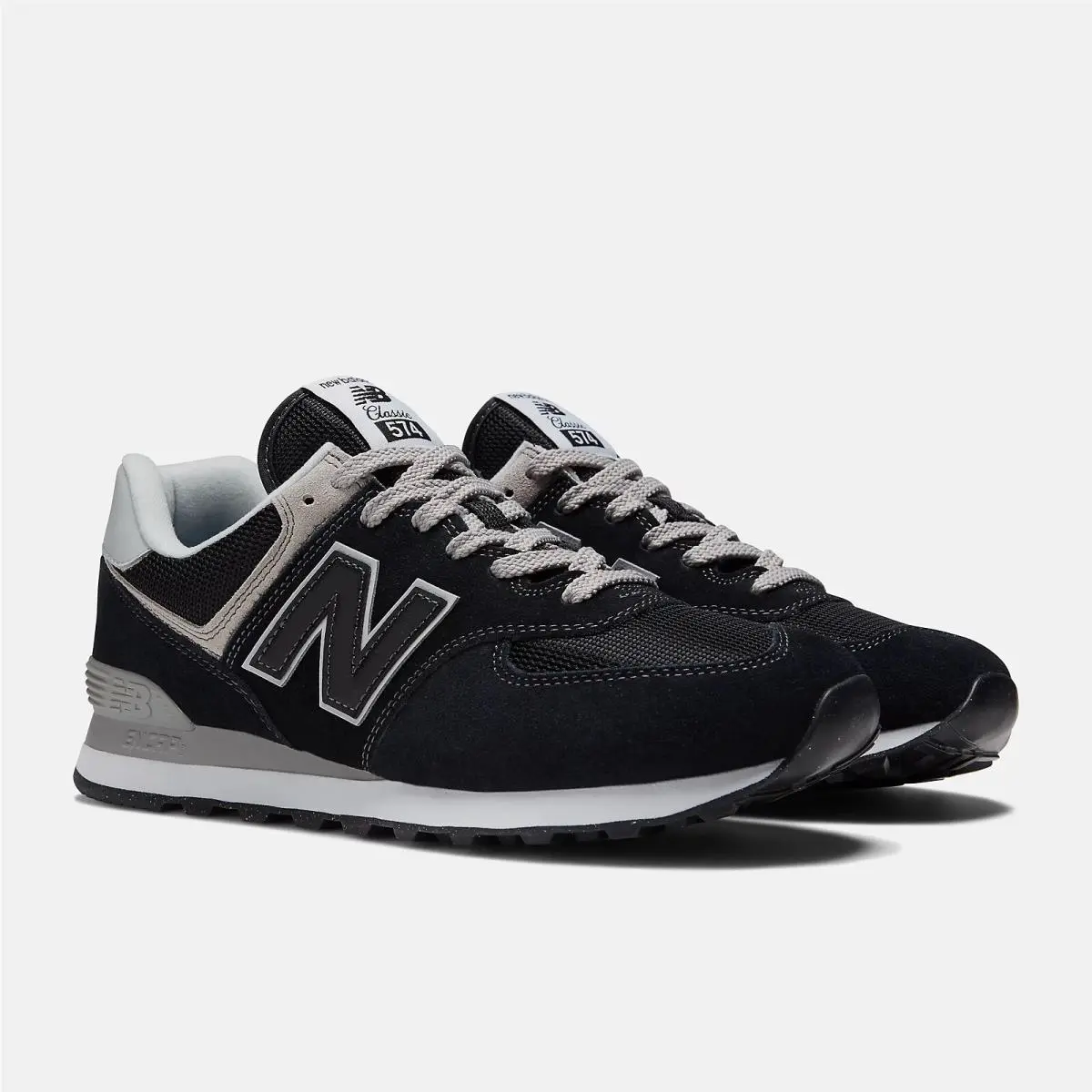 New Balance shoes - New Balance 574 - Black/White 10