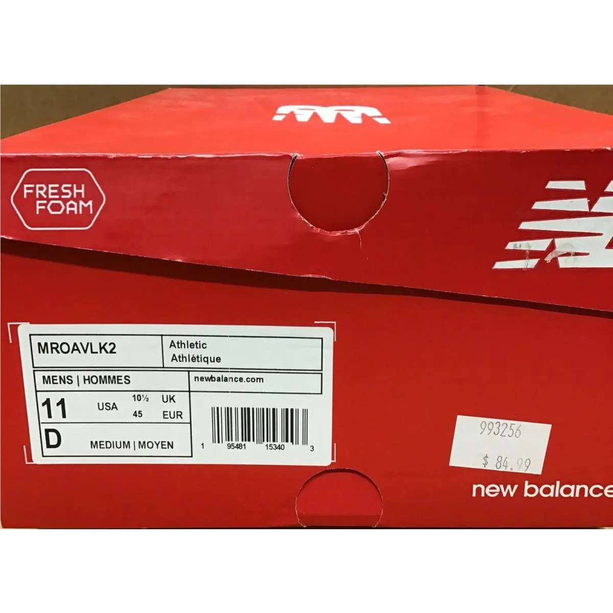 New Balance shoes - New Balance Fresh Foam Roav - MROAVLK2 - Gray/Gray 4
