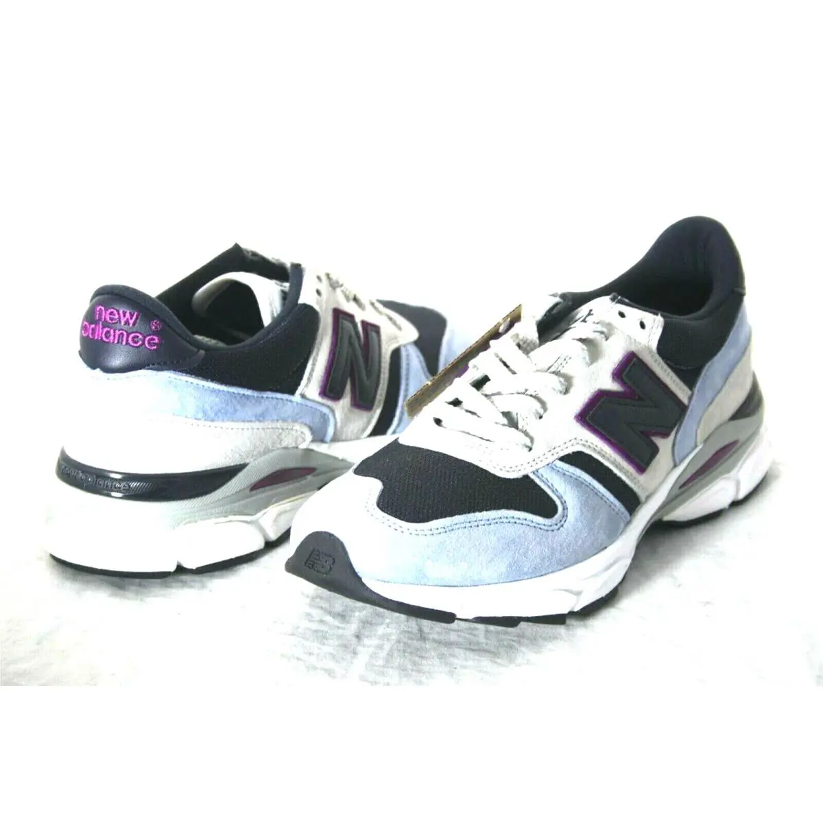 New Balance shoes - New Balance M7709 - M7709EC - SKY, WHITE & BLACK 5