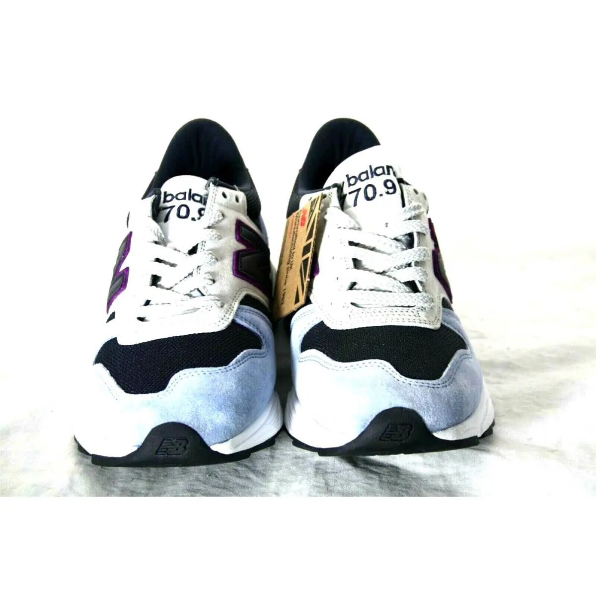 New Balance shoes - New Balance M7709 - M7709EC - SKY, WHITE & BLACK 8
