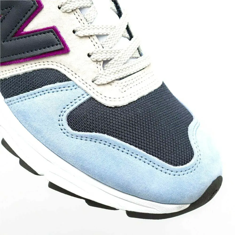New Balance shoes - New Balance M7709 - M7709EC - SKY, WHITE & BLACK 1