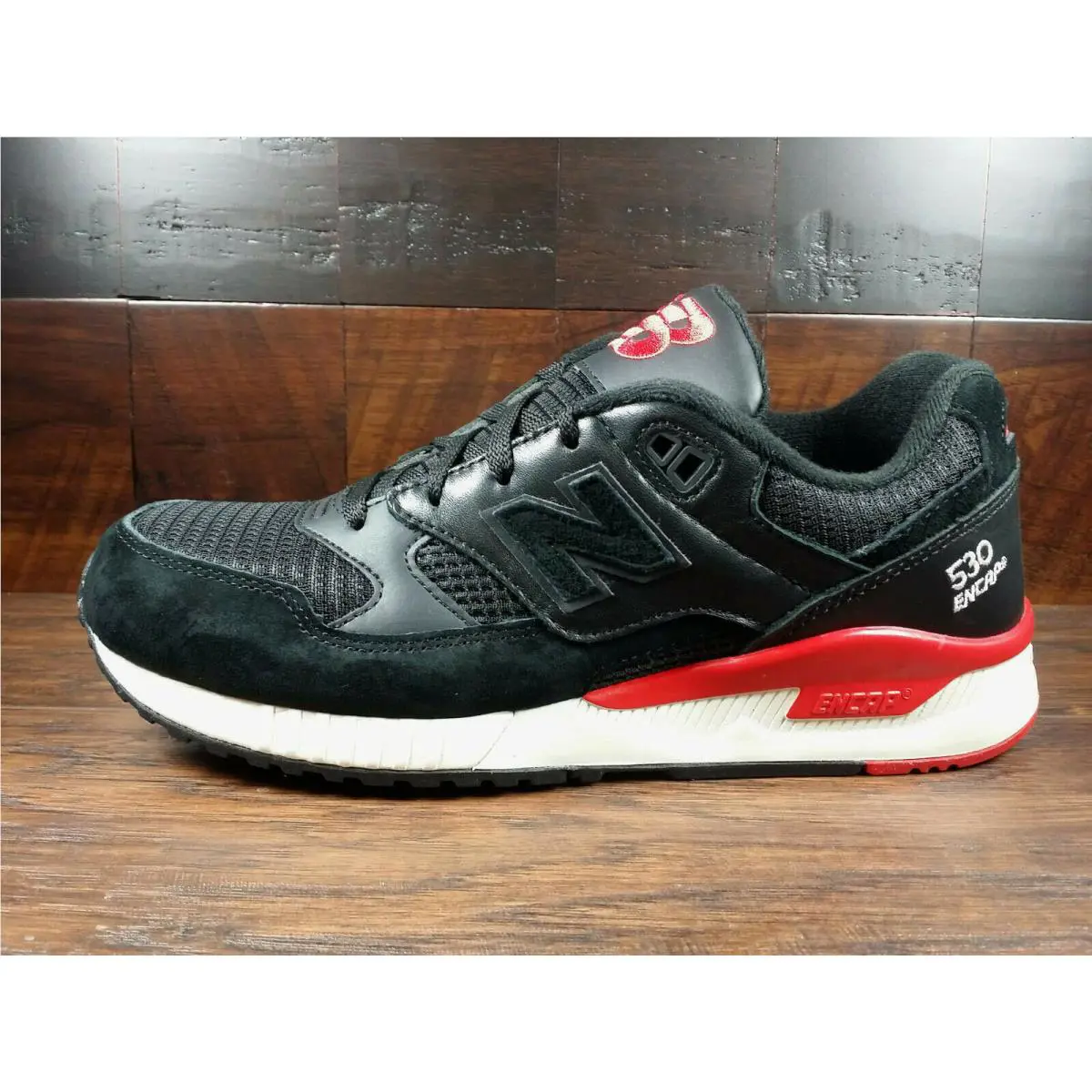 New Balance shoes - New Balance 530 - M530LC - Black / Red 3