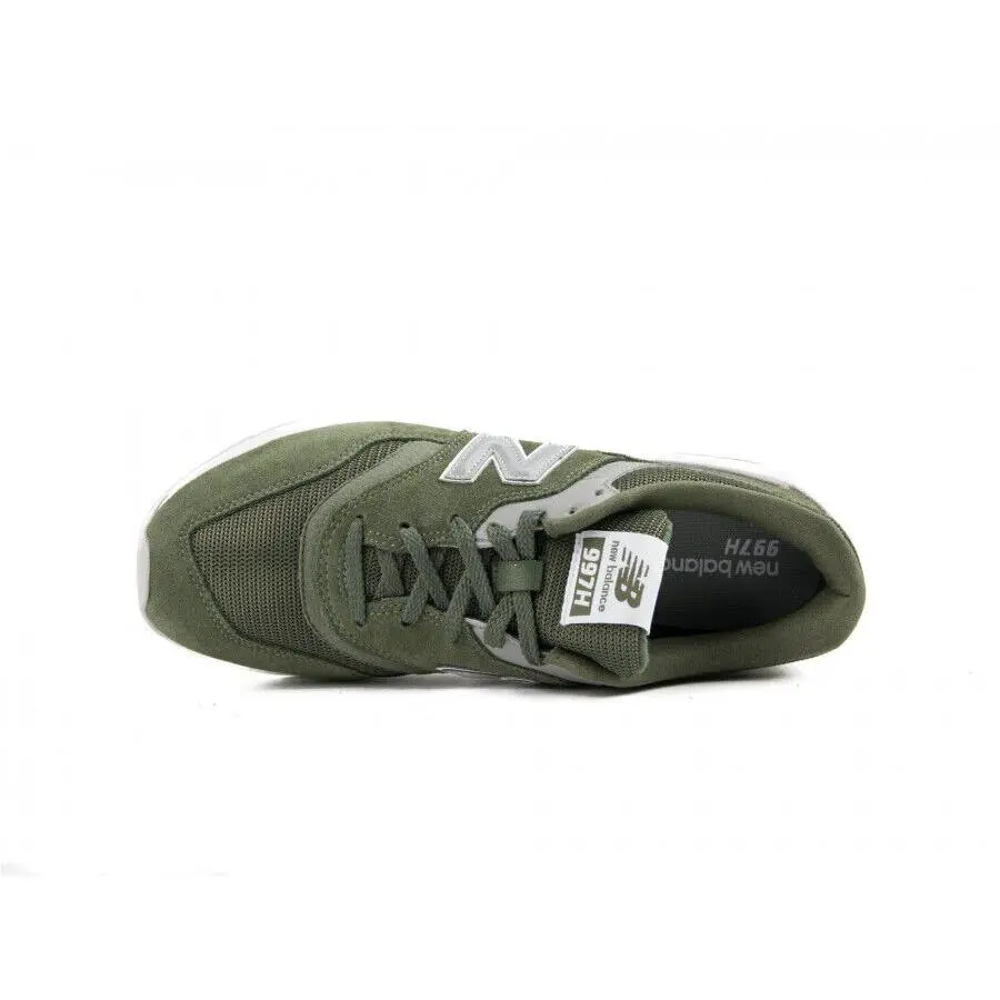 New Balance shoes - Olive Green/Silver 2