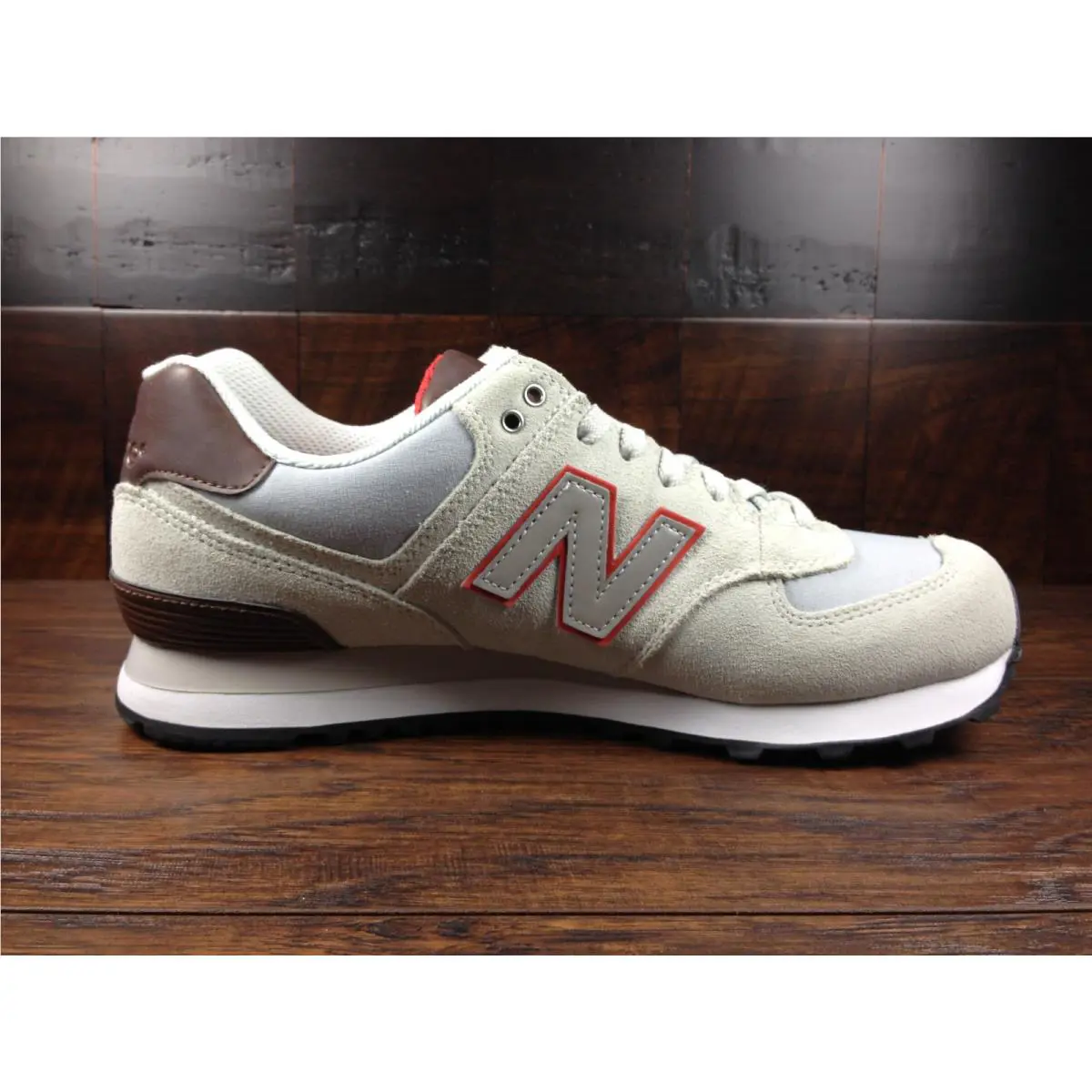New Balance shoes - New Balance 574 - ML574BCA - Light Grey / Vitamin 1