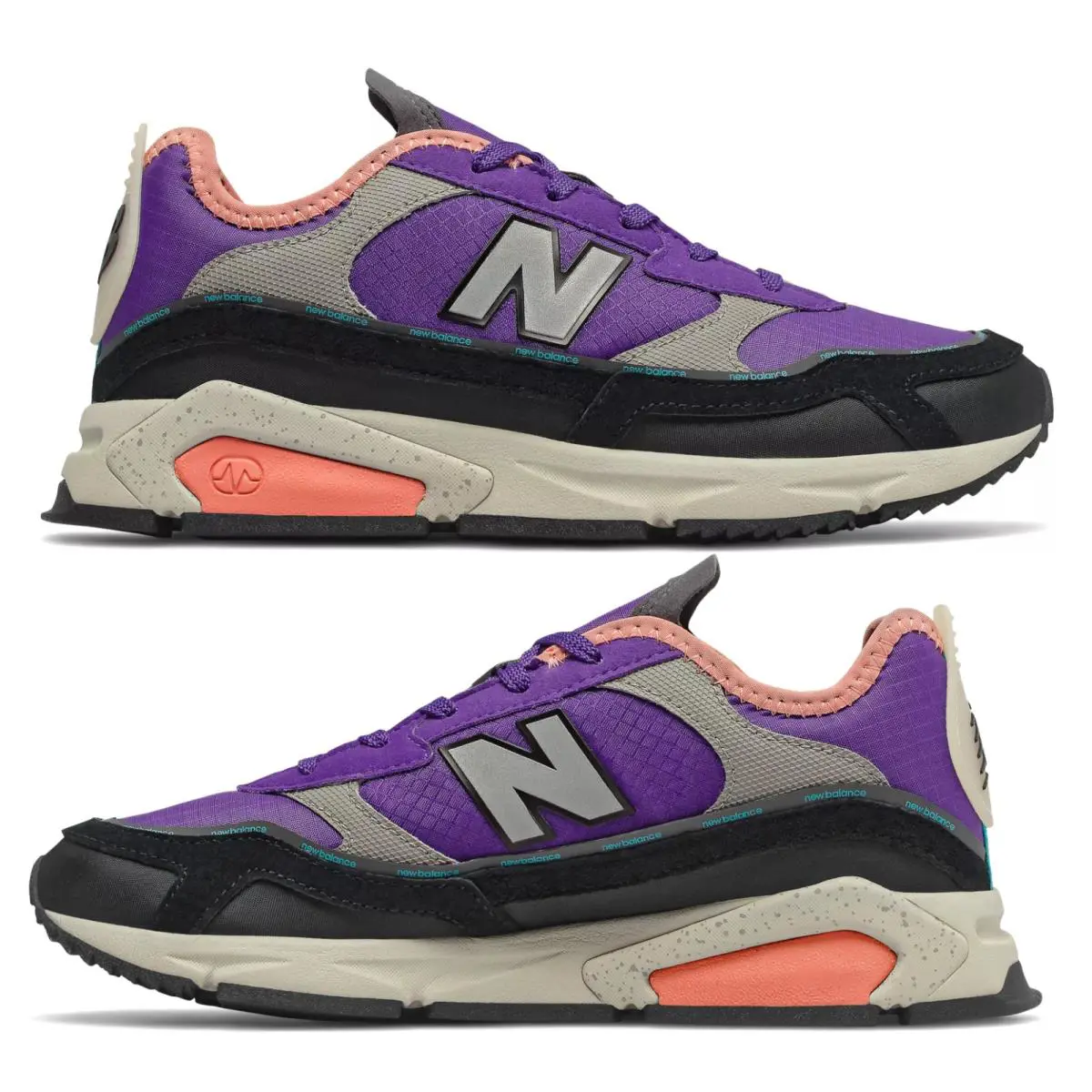 New Balance shoes - New Balance X-Racer WSXRCRQ - WSXRCRQ - WSXRCRQ - Prism Purple with Natural Peach 1