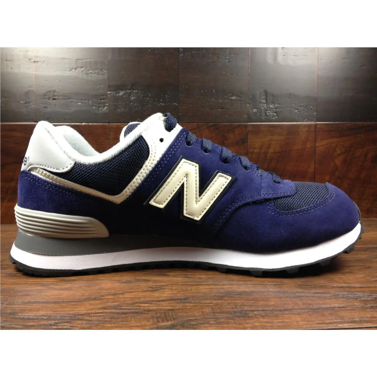 New Balance shoes - New Balance 574 - ML574VAB - Navy / Off White 1