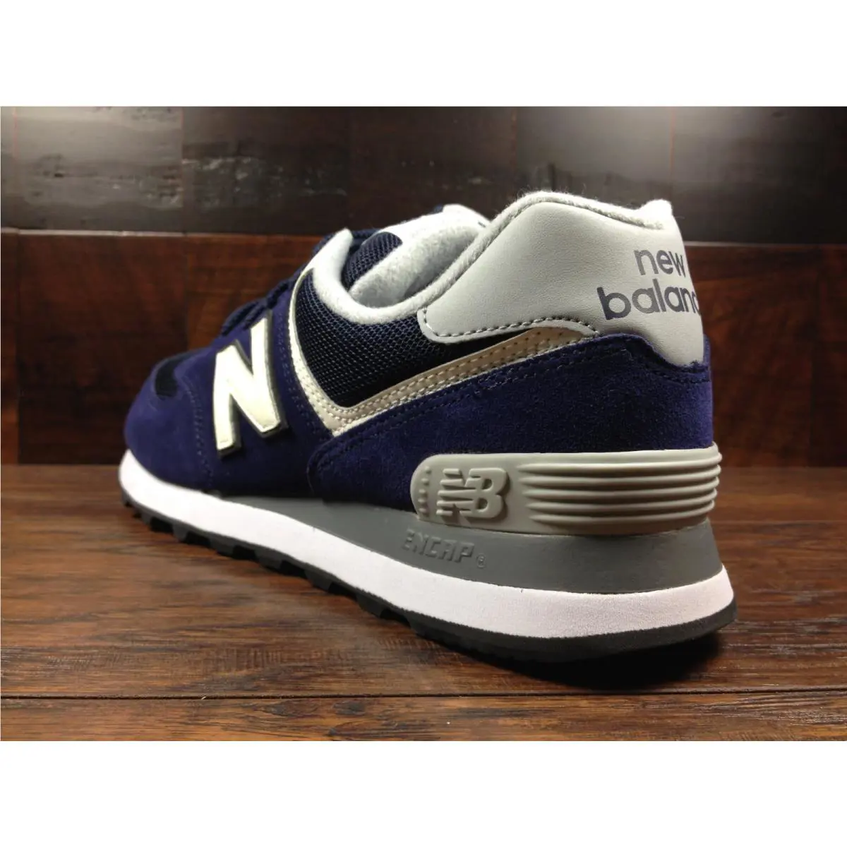 New Balance shoes - New Balance 574 - ML574VAB - Navy / Off White 2