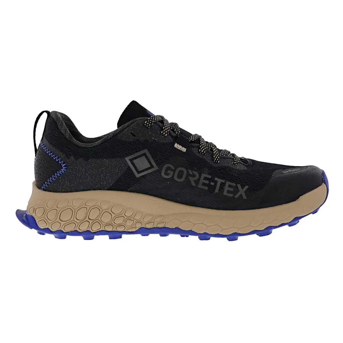 New Balance shoes - FRESH FOAM X HIERRO V7 GORE-TEX - MTHIGK7 - BLACK / MERMAID BLIE 0