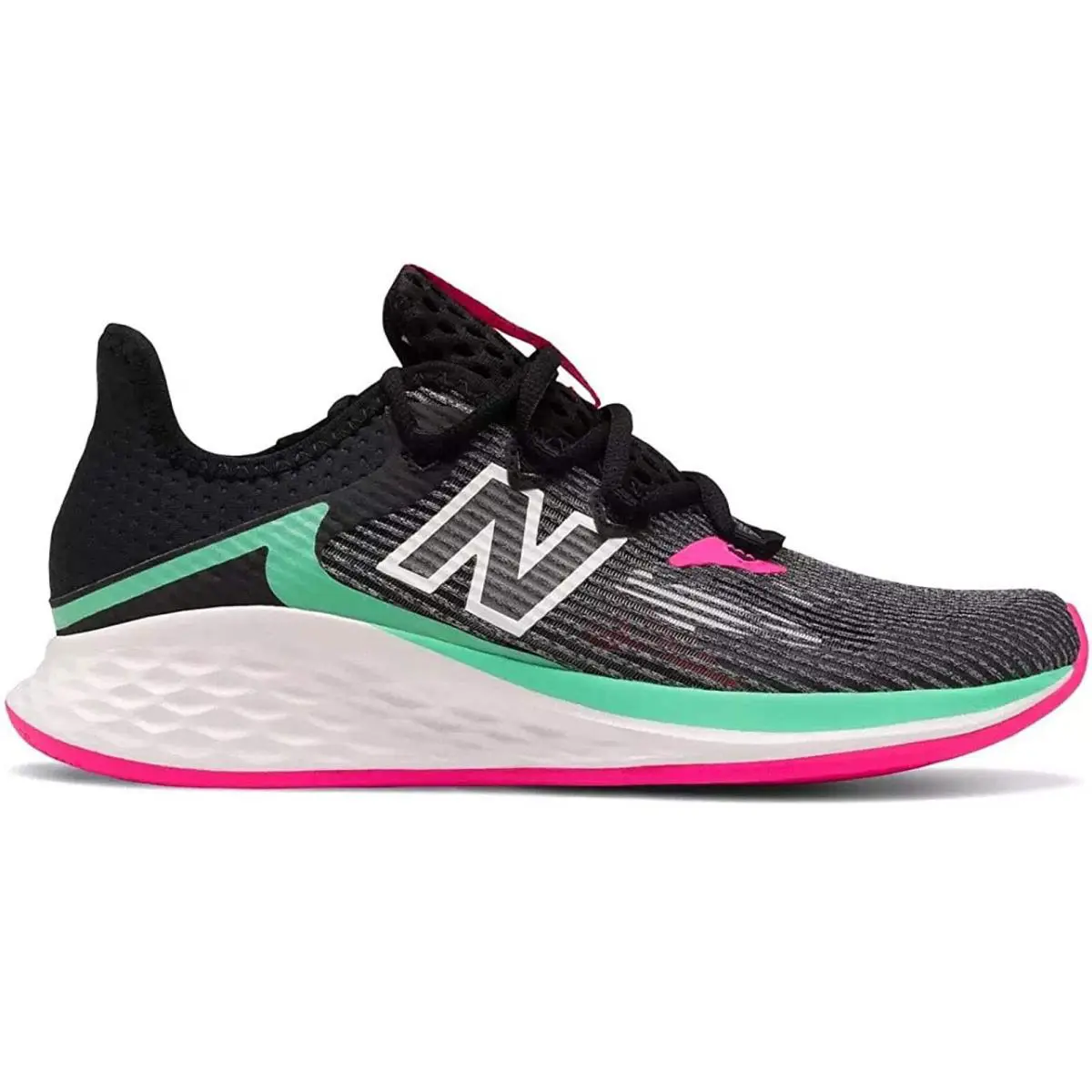 New Balance shoes - New Balance Fresh Foam Roav Haze v1 - WRVHZSG1 - Aluminum/Black/White/Pink 3